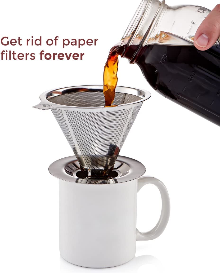 Pour Over Coffee Maker with Stand